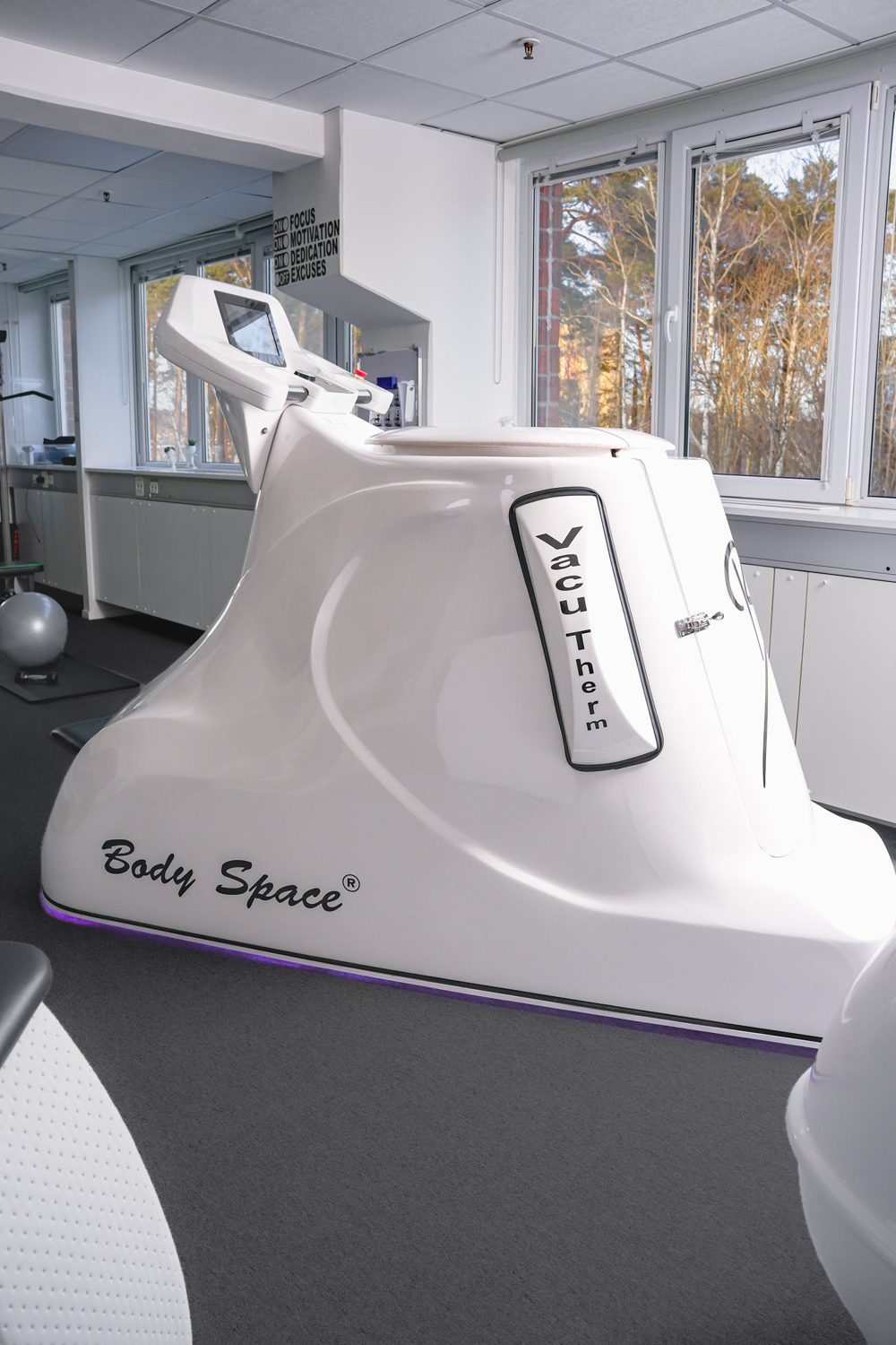 Body Space-maskin för löpbandsträning hos Lilly Body Space i Södertälje